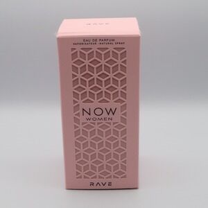 Lattafa Rave‎ Now Eau De Parfum for Women 3.4 Oz Collectors Display Empty Box